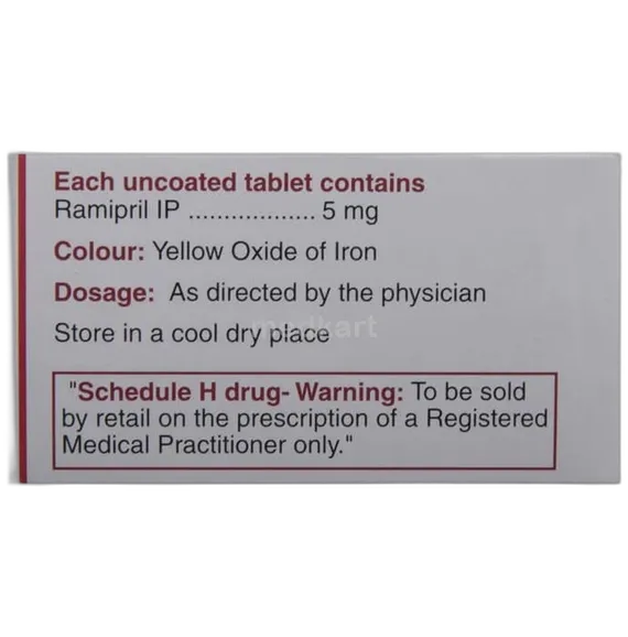 ramipres 5mg tablet 10's